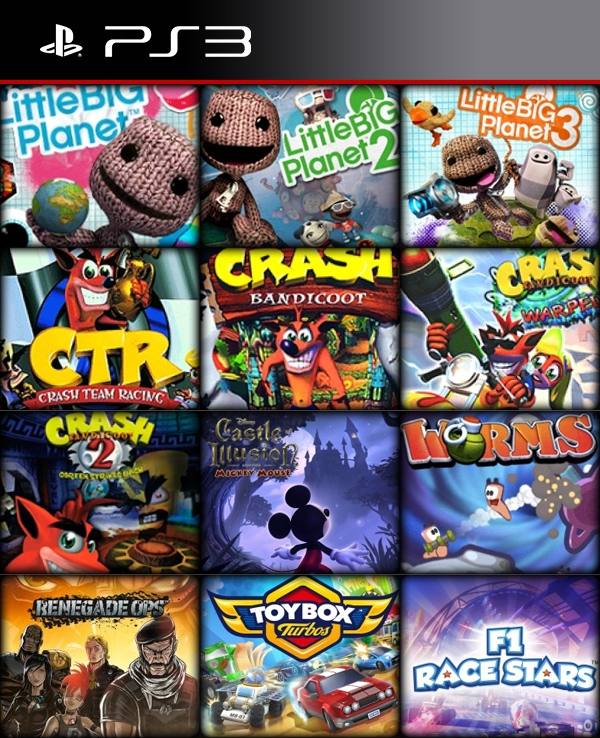 12 juegos en 1 Pack Aventura Ps3, Game Store México