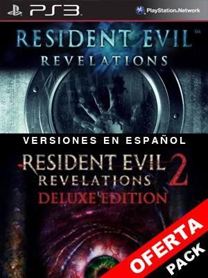 2 juegos en 1 Resident Evil Revelations Mas Resident Evil Revelations 2 Deluxe Edition