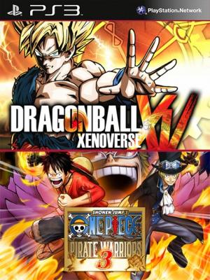 2 juegos en 1 DRAGON BALL XENOVERSE mas One Piece Pirate Warriors 3 PS3